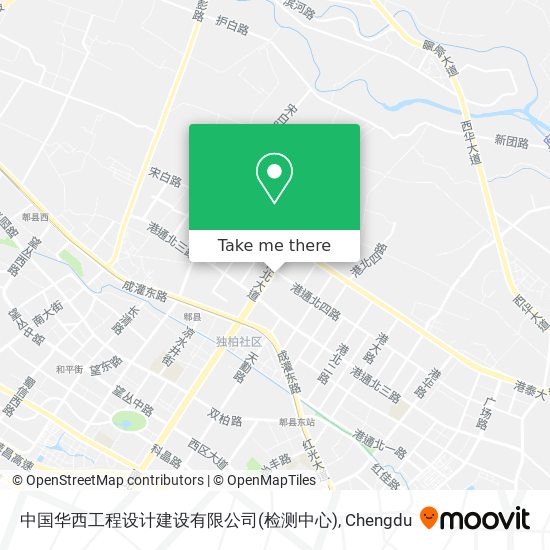 中国华西工程设计建设有限公司(检测中心) map