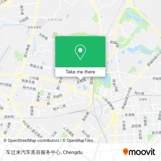 车过来汽车美容服务中心 map