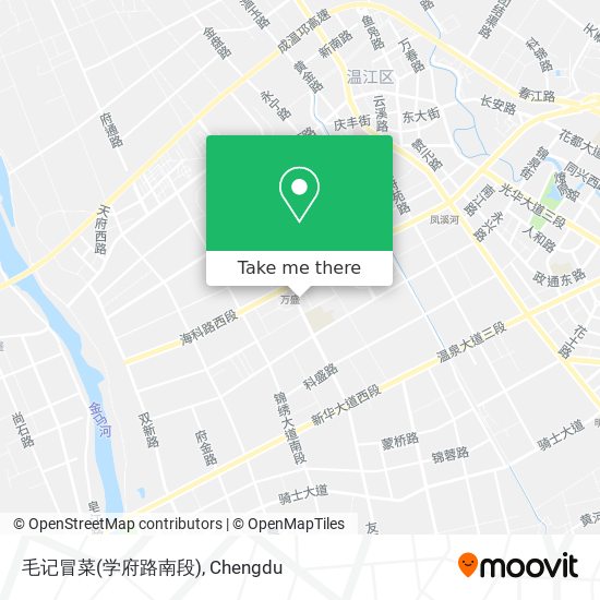毛记冒菜(学府路南段) map