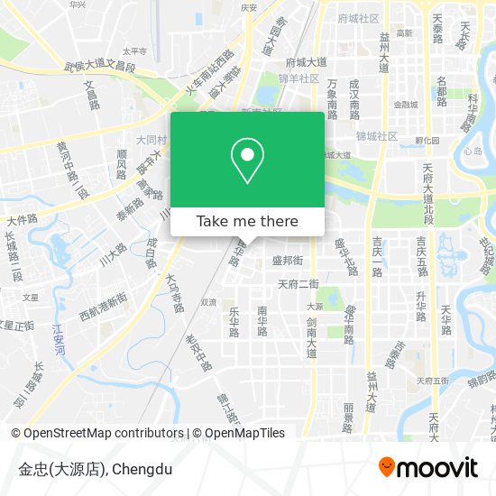 金忠(大源店) map