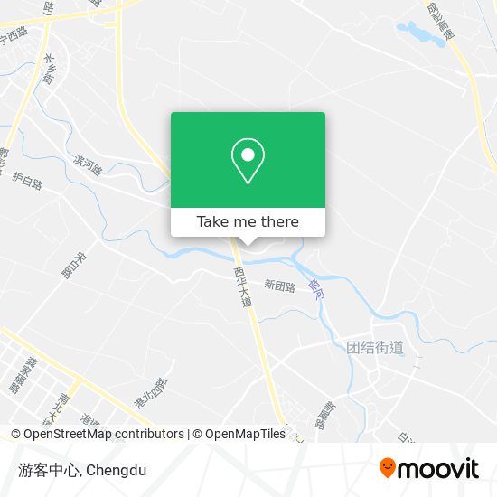 游客中心 map