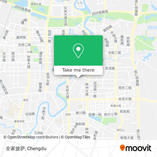 全家披萨 map
