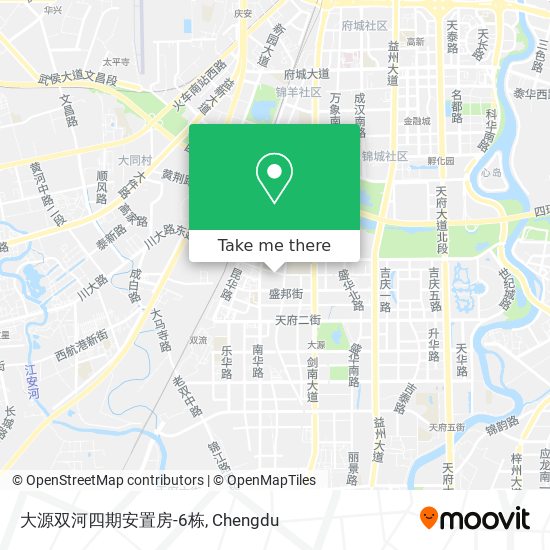 大源双河四期安置房-6栋 map