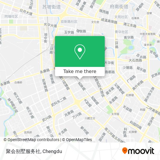聚会别墅服务社 map