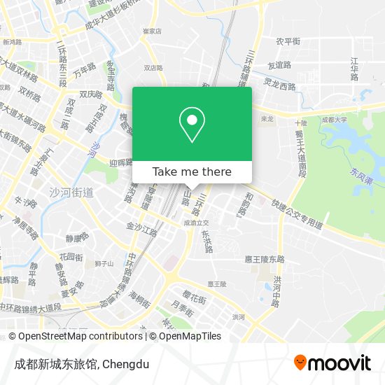 成都新城东旅馆 map
