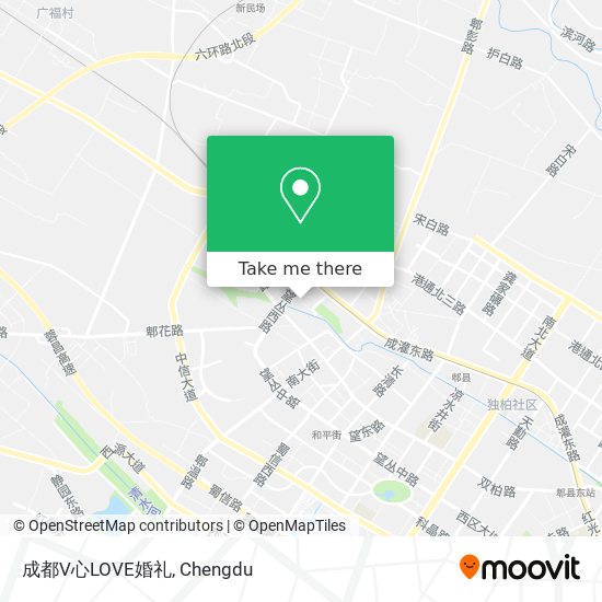 成都V心LOVE婚礼 map
