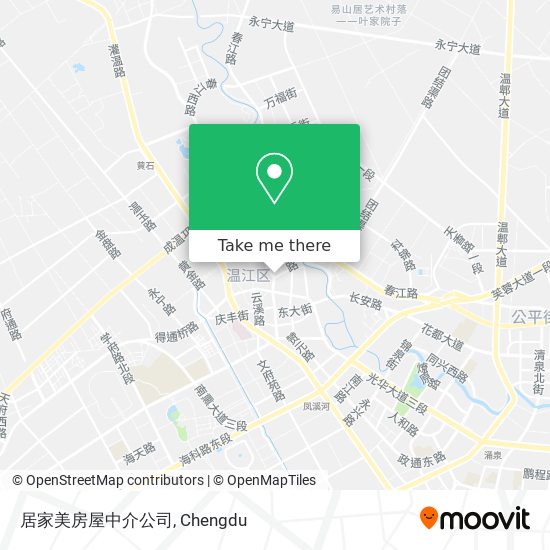居家美房屋中介公司 map