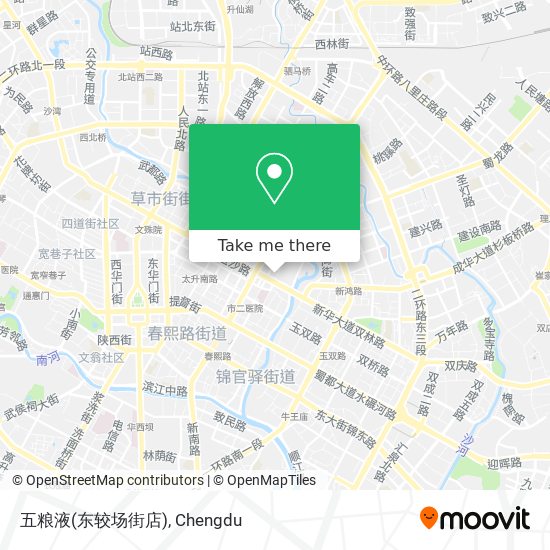 五粮液(东较场街店) map