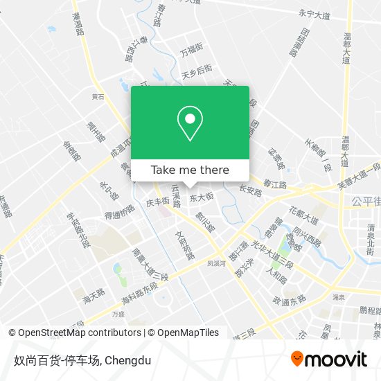 奴尚百货-停车场 map