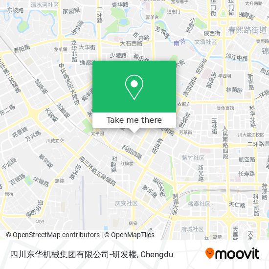 四川东华机械集团有限公司-研发楼 map