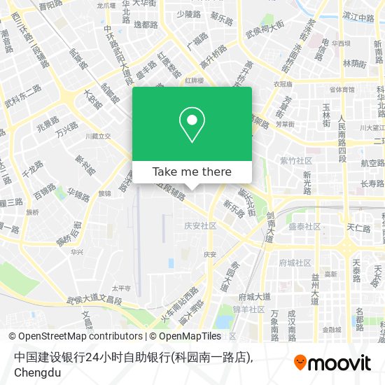 中国建设银行24小时自助银行(科园南一路店) map