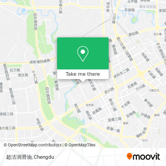 超洁润滑油 map