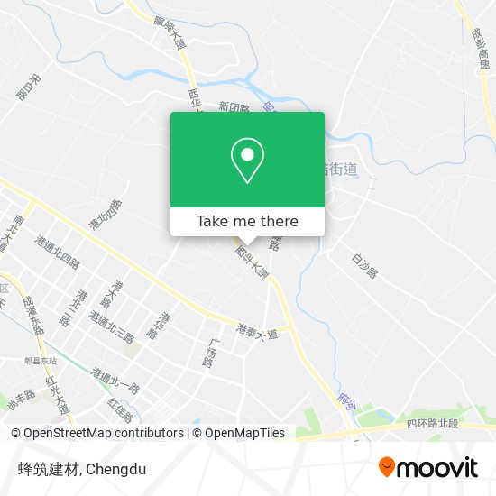 蜂筑建材 map