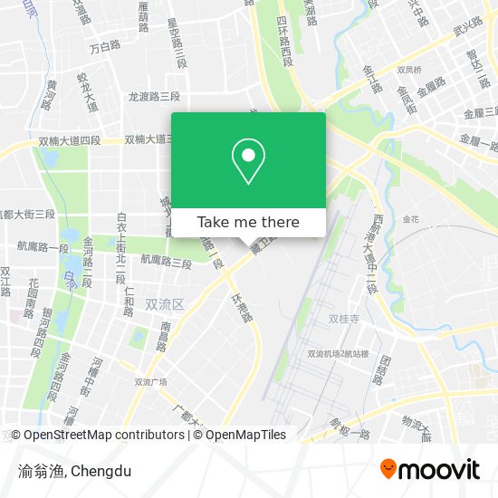 渝翁渔 map