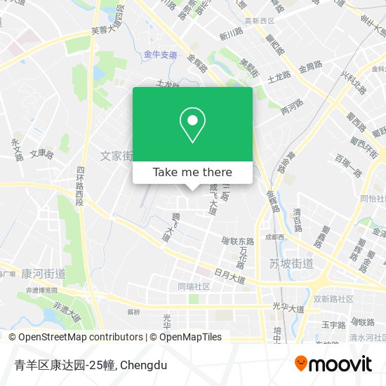 青羊区康达园-25幢 map