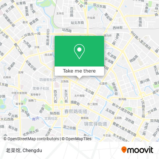 老菜馆 map