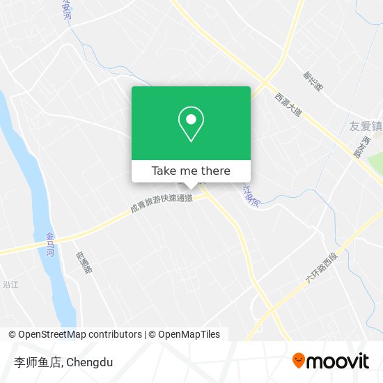 李师鱼店 map
