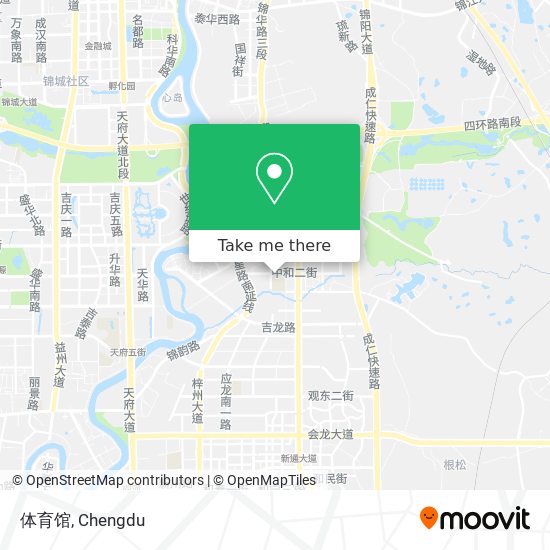体育馆 map