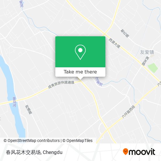 春风花木交易场 map