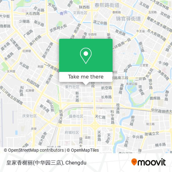皇家香榭丽(中华园三店) map