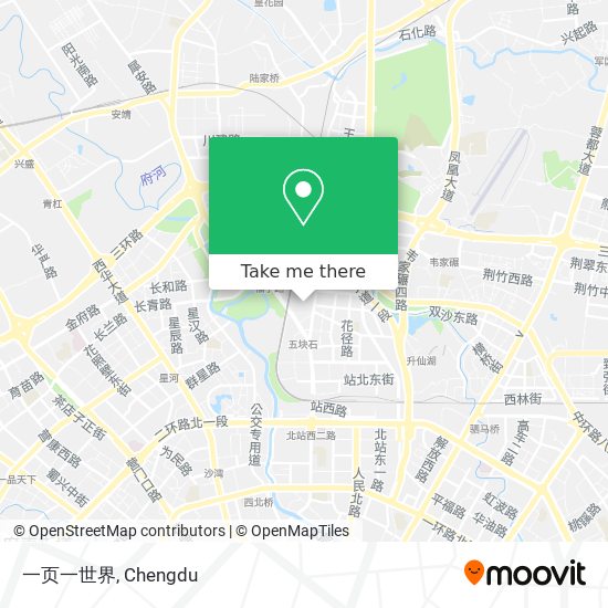 一页一世界 map