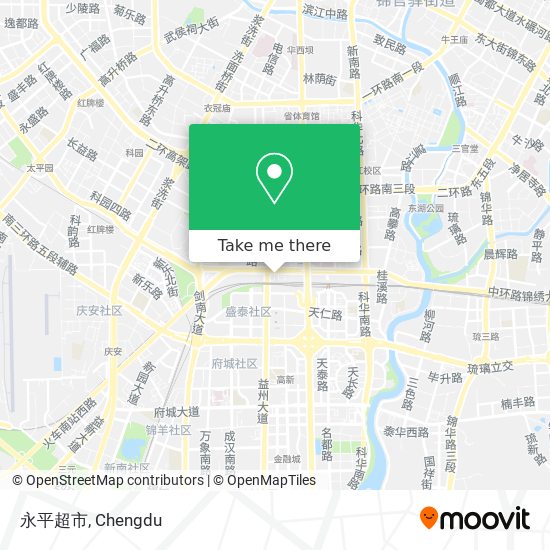 永平超市 map