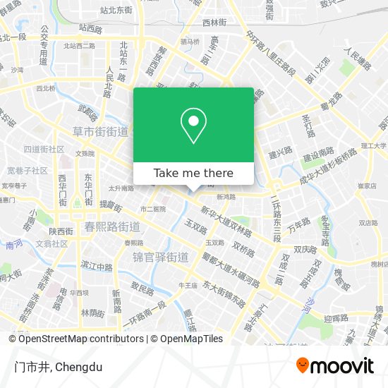 门市井 map
