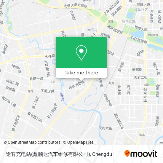 途客充电站(鑫鹏达汽车维修有限公司) map