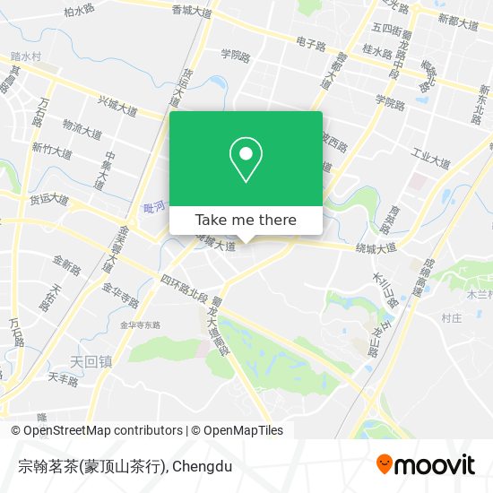 宗翰茗茶(蒙顶山茶行) map