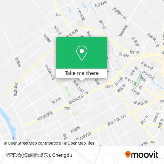 停车场(海峡新城东) map