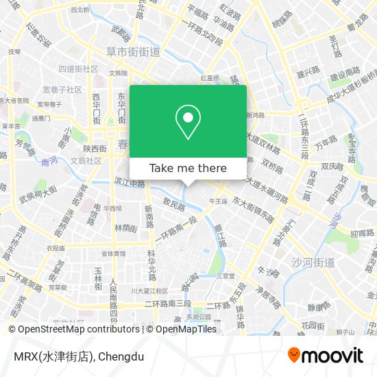 MRX(水津街店) map