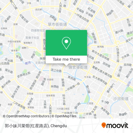 郭小妹川菜馆(红星路店) map
