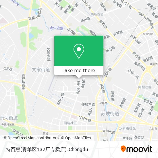 特百惠(青羊区132厂专卖店) map
