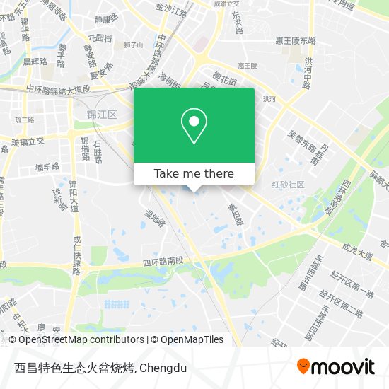 西昌特色生态火盆烧烤 map