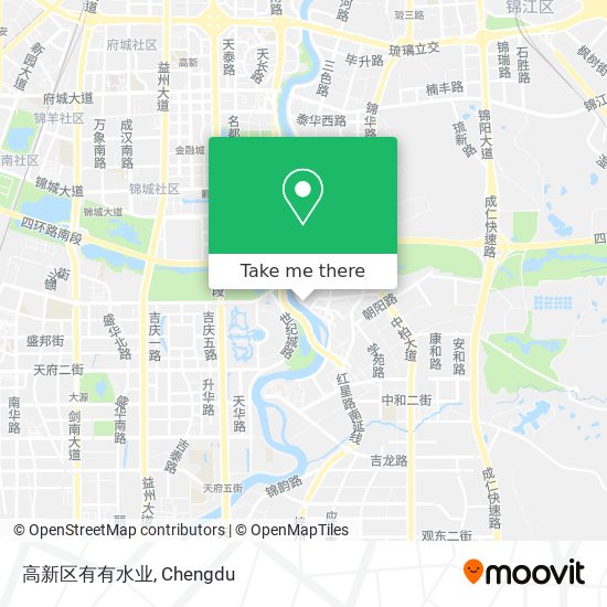 高新区有有水业 map