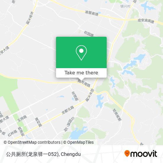 公共厕所(龙泉驿一052) map