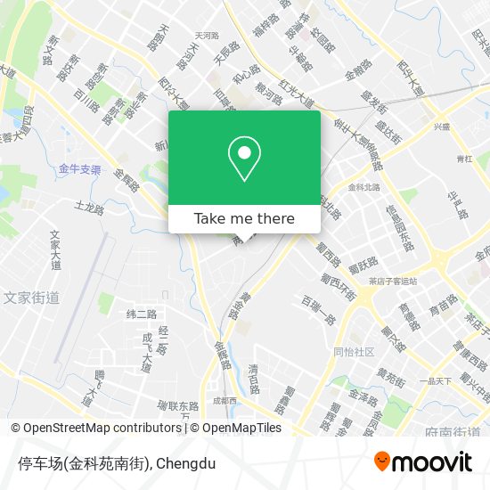 停车场(金科苑南街) map