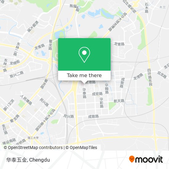 华泰五金 map