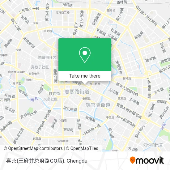 喜茶(王府井总府路GO店) map