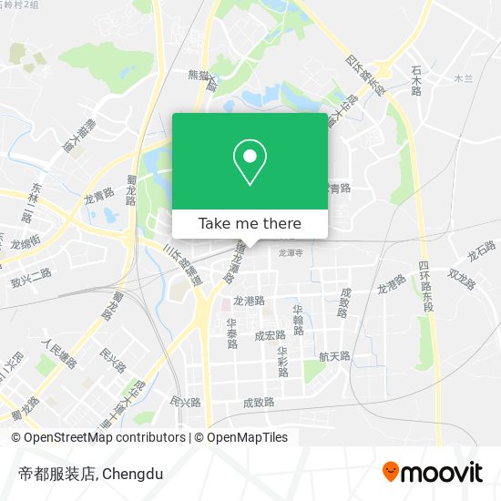 帝都服装店 map