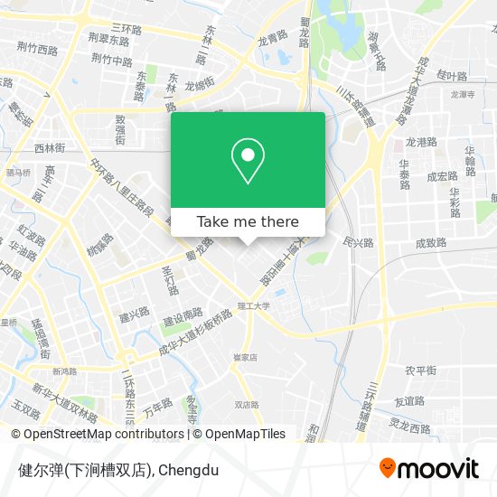 健尔弹(下涧槽双店) map