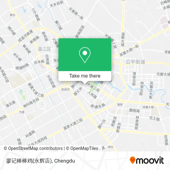 廖记棒棒鸡(永辉店) map