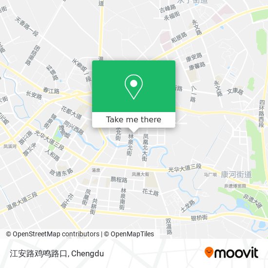 江安路鸡鸣路口 map