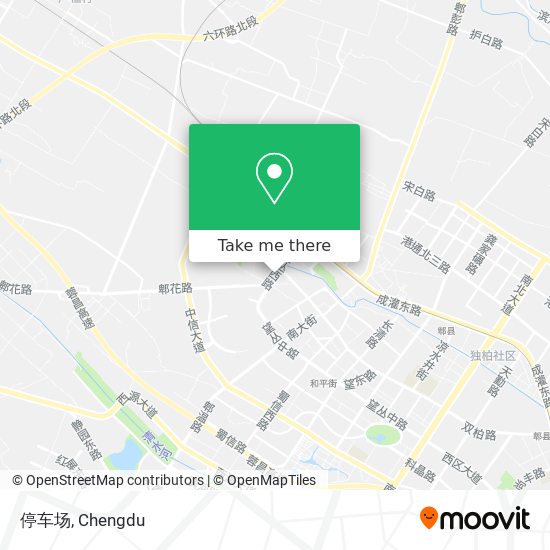 停车场 map