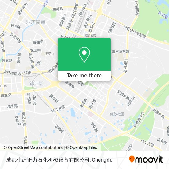 成都生建正力石化机械设备有限公司 map