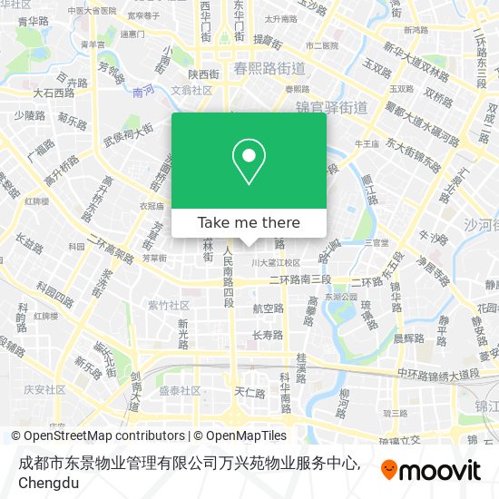 成都市东景物业管理有限公司万兴苑物业服务中心 map