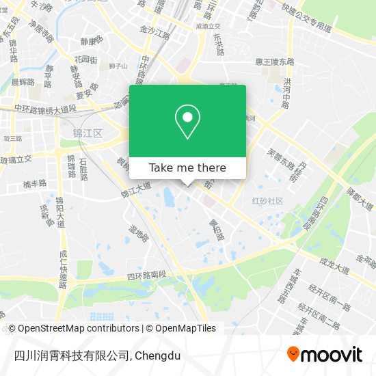 四川润霄科技有限公司 map