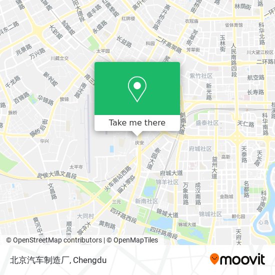 北京汽车制造厂 map
