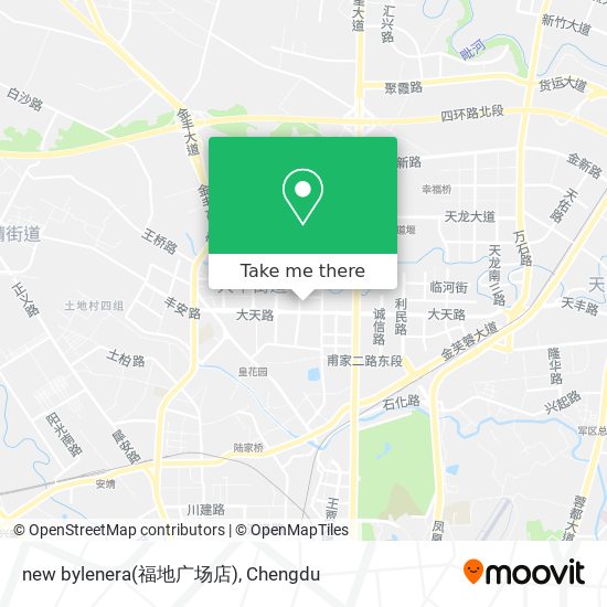 new bylenera(福地广场店) map