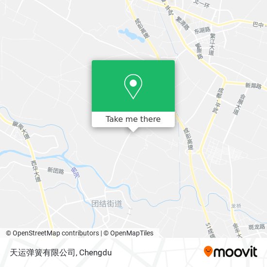 天运弹簧有限公司 map